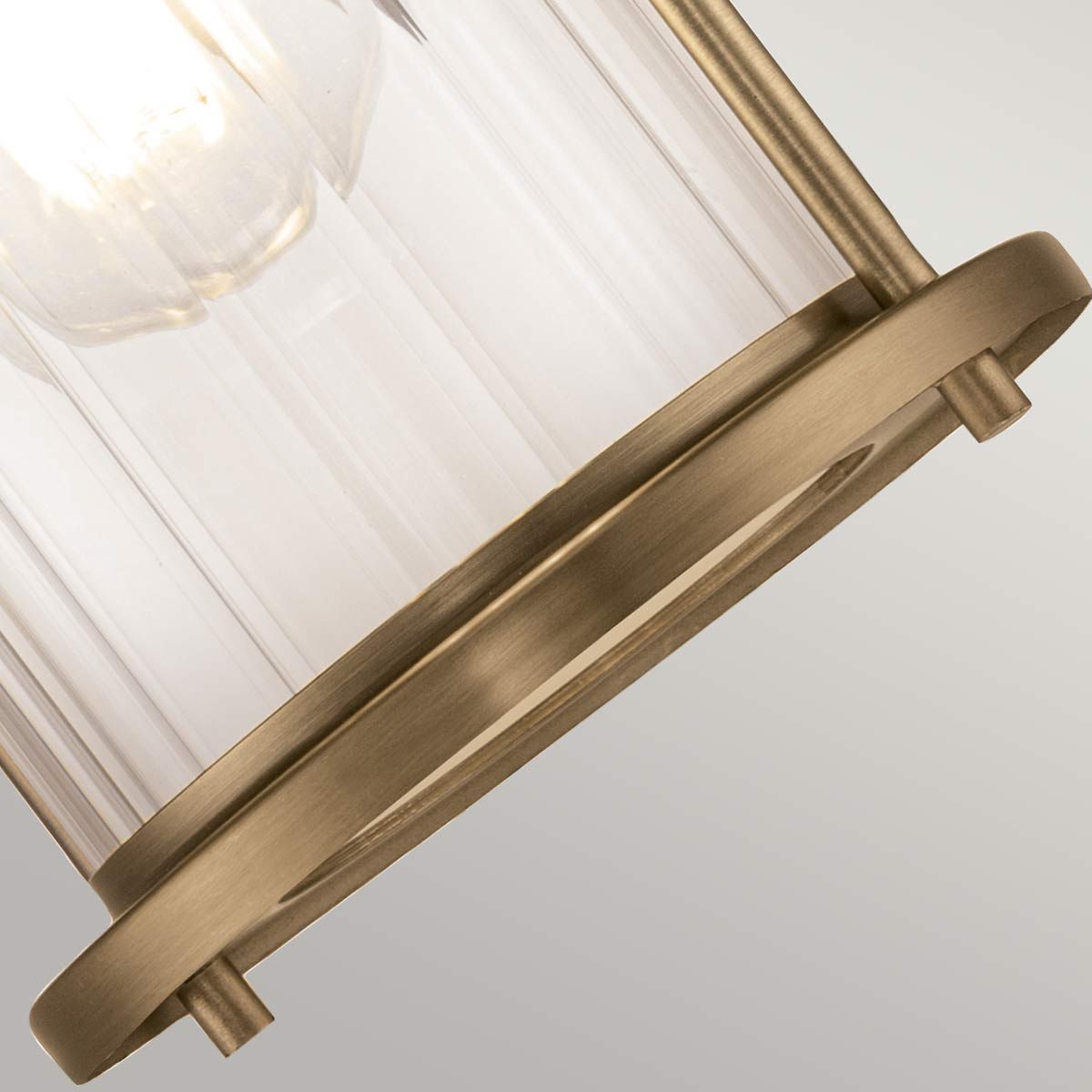Riggs 1 - flammige Wandleuchte - Verwittertes Messing - Elsteadlighting - QZ - RIGGS1 - BATH - WS