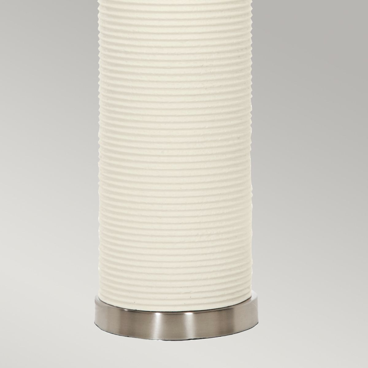Ripple 1 - flammige Tischlampe - Weiß mit schwarzem Schirm - Elsteadlighting - RIPPLE - TL - WHT - B