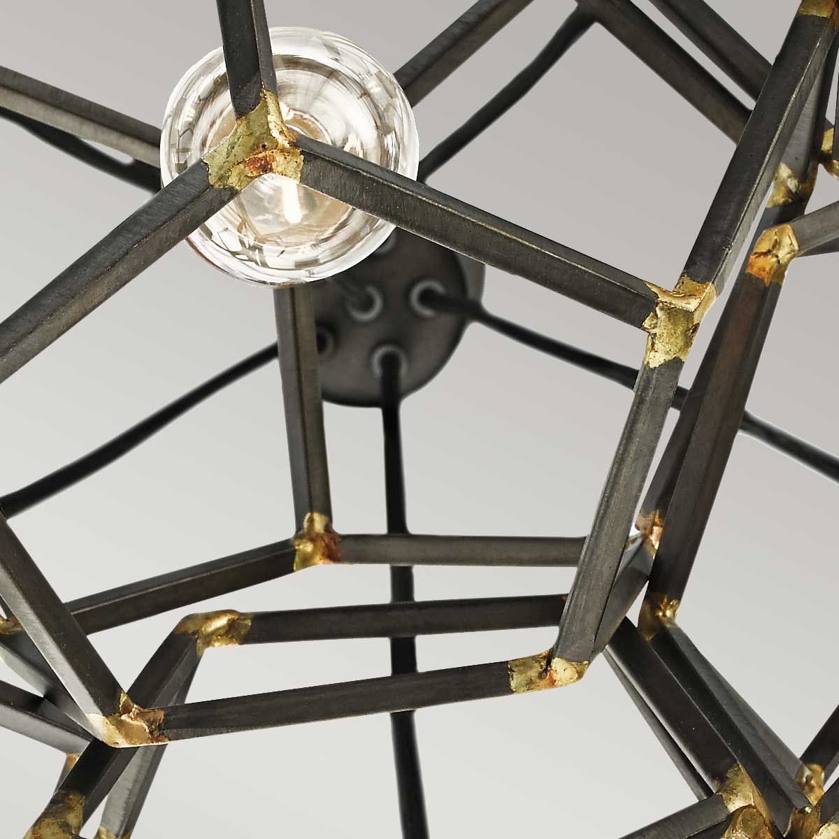 Rocklyn Kronleuchter mit 6 Lichtern, Rohstahl - Elsteadlighting - KL - ROCKLYN6 - RS