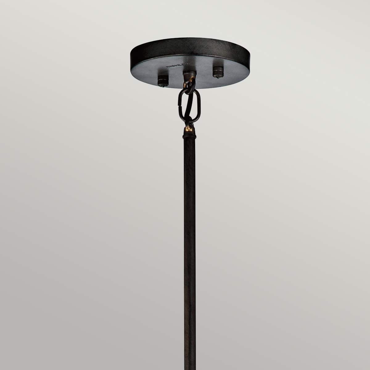 Rocklyn Kronleuchter mit 6 Lichtern, Rohstahl - Elsteadlighting - KL - ROCKLYN6 - RS