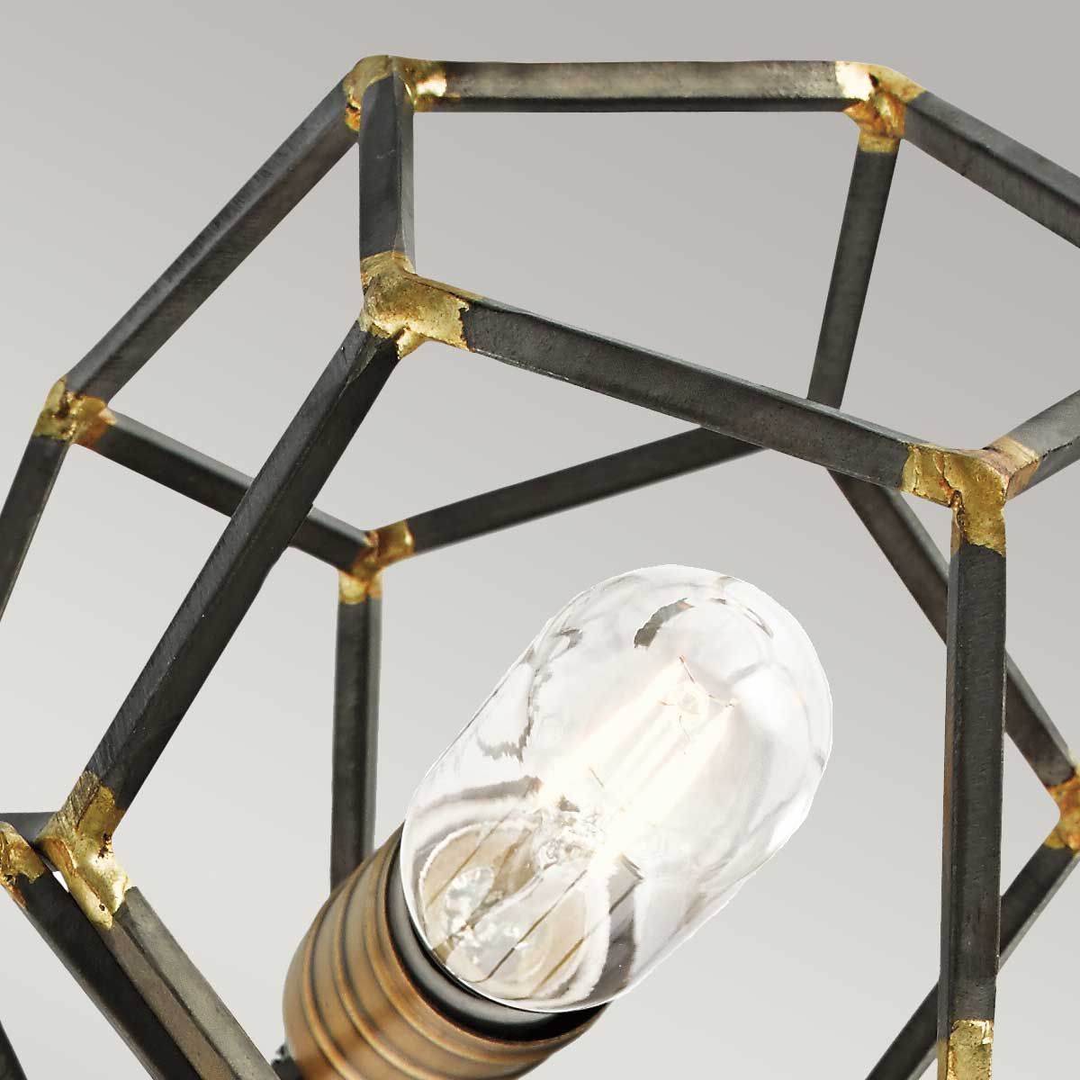 Rocklyn Kronleuchter mit 6 Lichtern, Rohstahl - Elsteadlighting - KL - ROCKLYN6 - RS