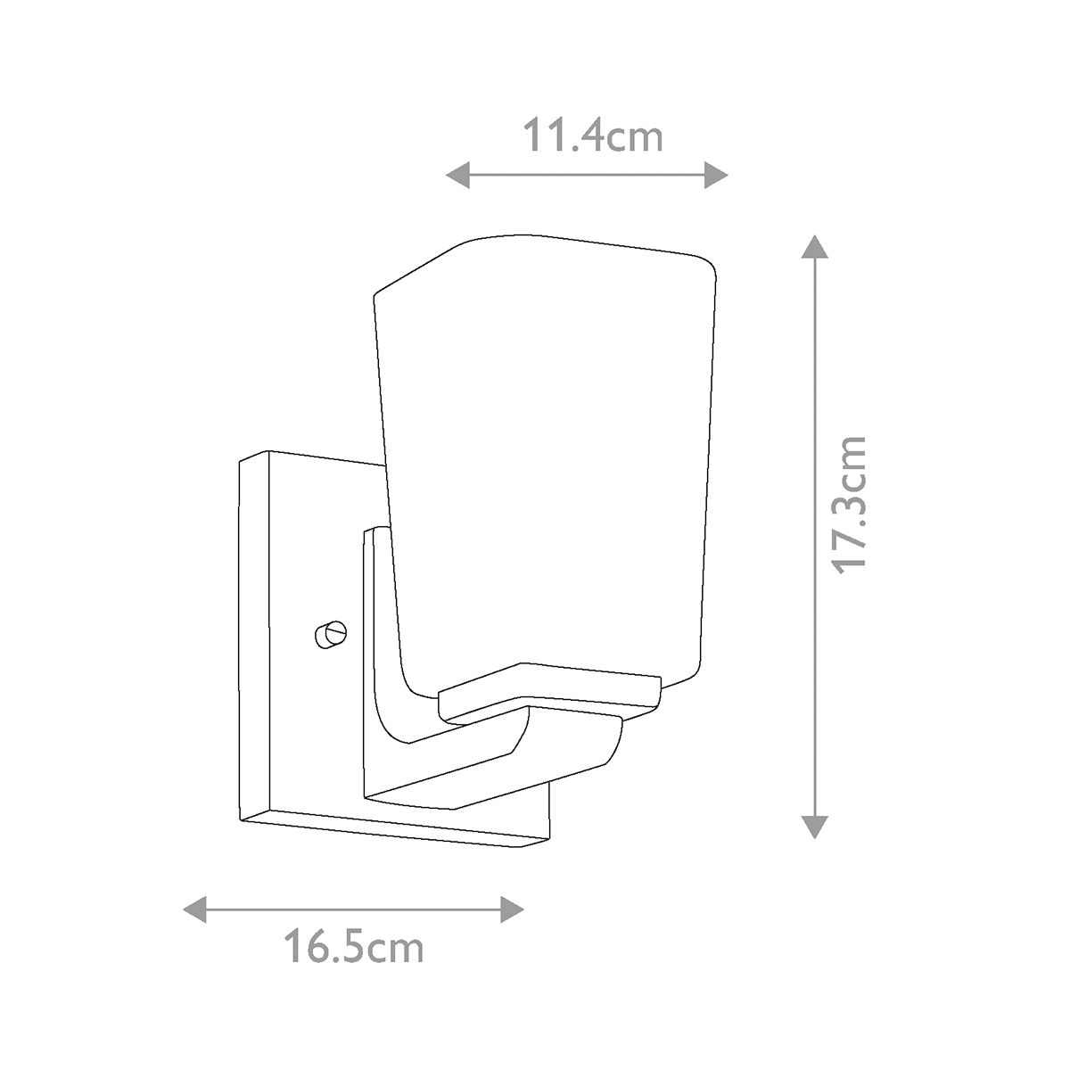 Röhm 1 - flammige Wandleuchte - Poliertes Chrom - Elsteadlighting - KL - ROEHM1 - PC
