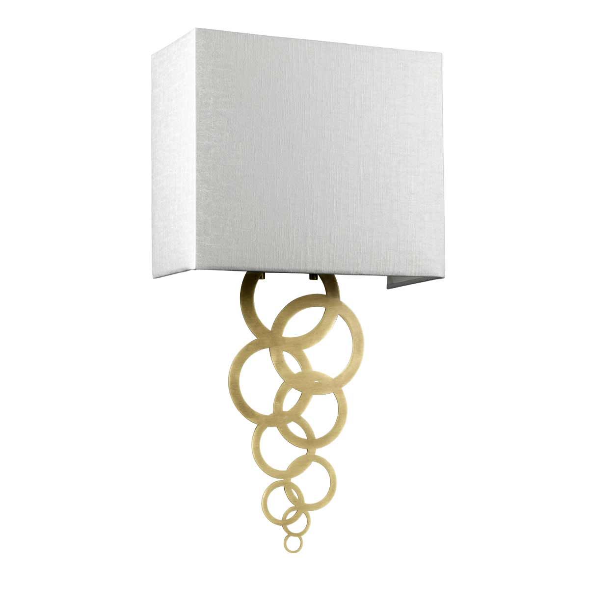 Rosa Medium 1 - flammige Wandleuchte - Gealtertes Messing - Elsteadlighting - ROSA - MEDIUM - AB