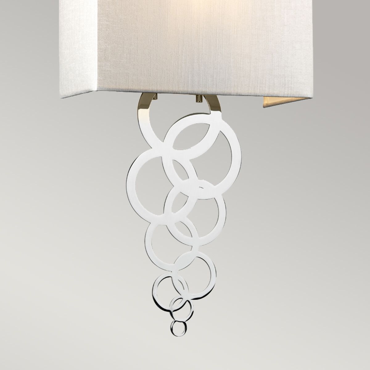 Rosa Medium 1 - flammige Wandleuchte - Poliertes Chrom - Elsteadlighting - ROSA - MEDIUM - PC