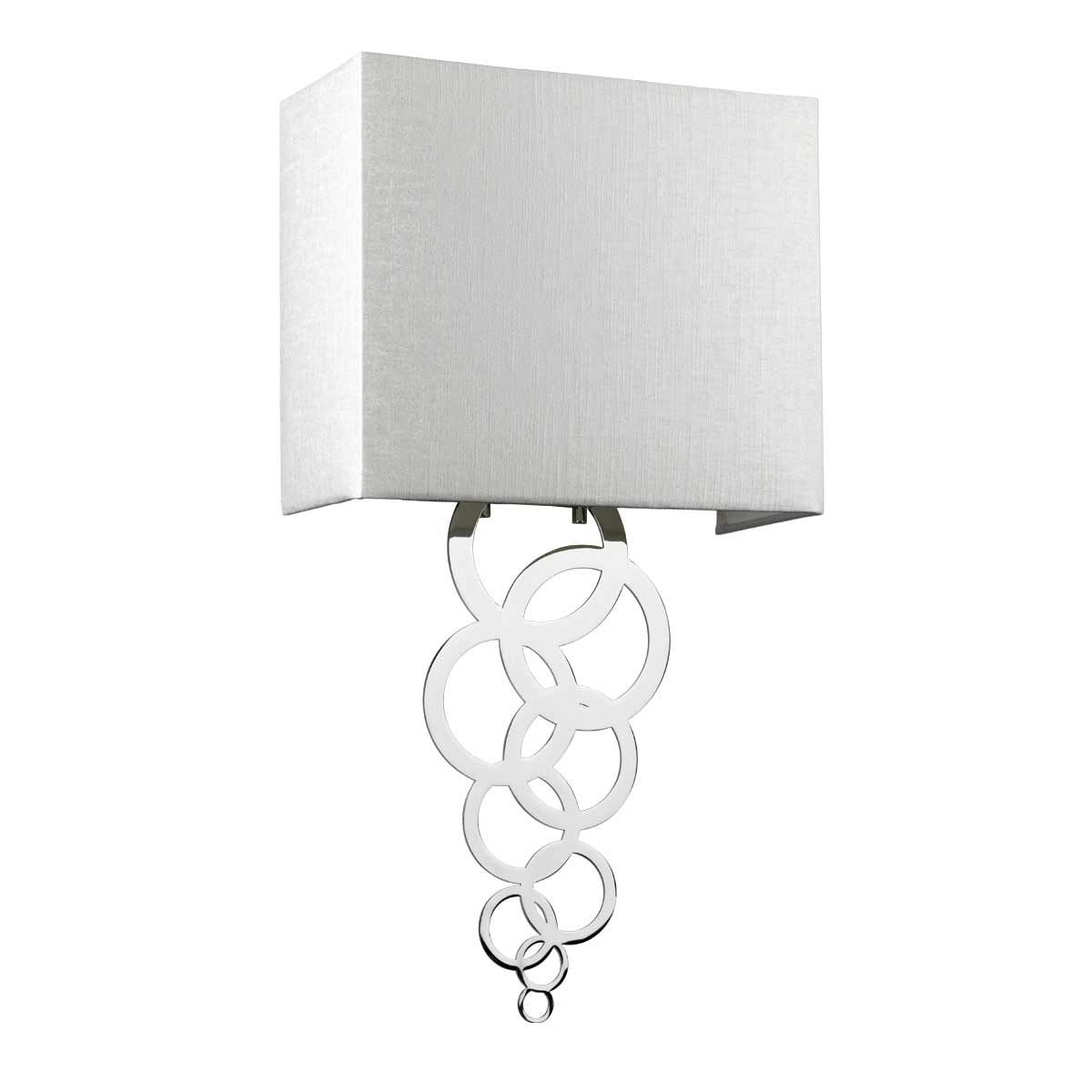 Rosa Medium 1 - flammige Wandleuchte - Poliertes Chrom - Elsteadlighting - ROSA - MEDIUM - PC