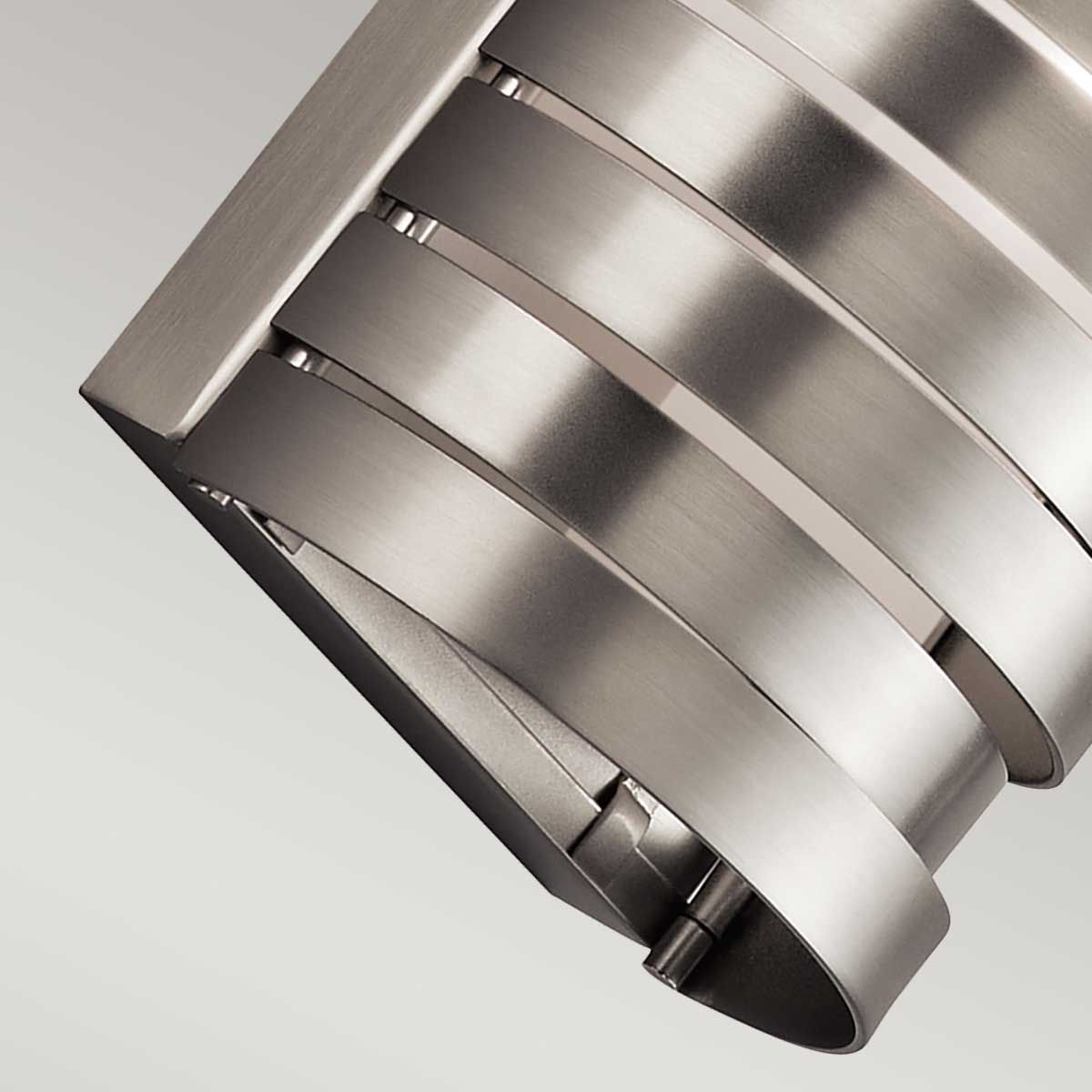 Roswell 1 - flammige Wandleuchte - Gebürstetes Nickel - Elsteadlighting - KL - ROSWELL1