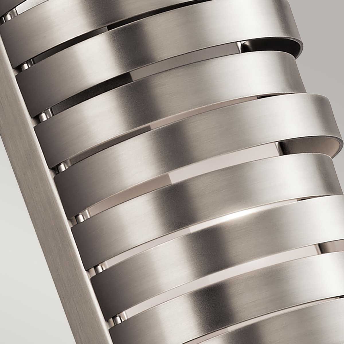 Roswell 1 - flammige Wandleuchte - Gebürstetes Nickel - Elsteadlighting - KL - ROSWELL1