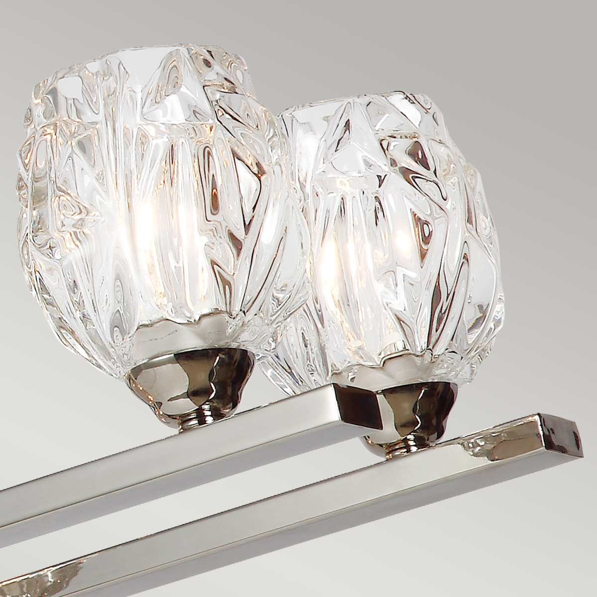 Rubin 10 - flammiger Insel - Kronleuchter - Poliertes Nickel - Elsteadlighting - FE - RUBIN - ISLE