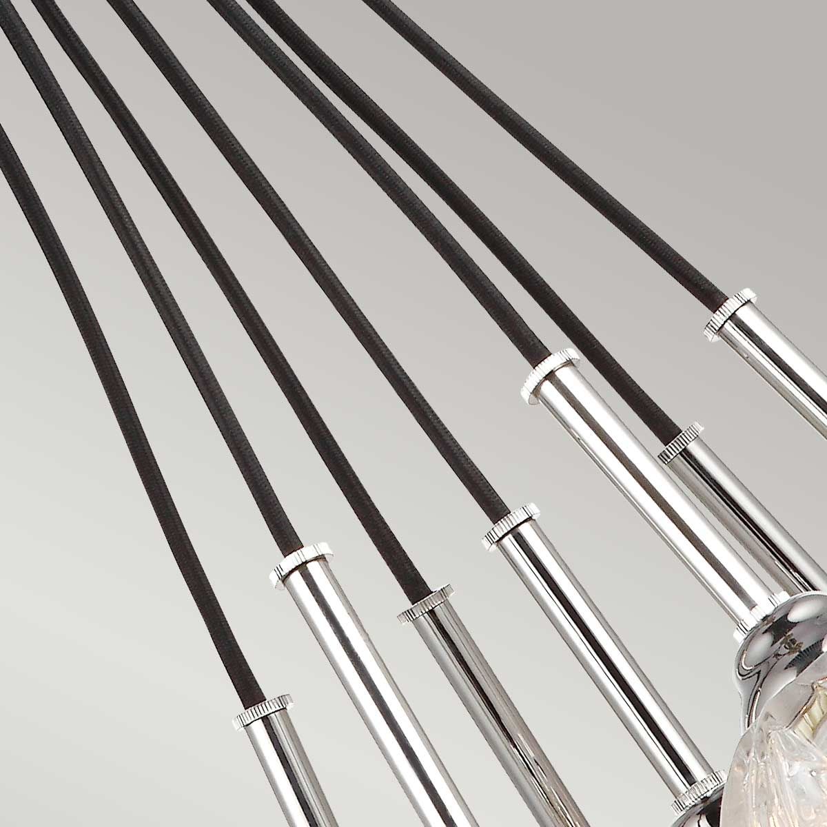 Rubin Cluster - Kronleuchter mit 7 Lichtern, poliertes Nickel - Elsteadlighting - FE - RUBIN - 7P