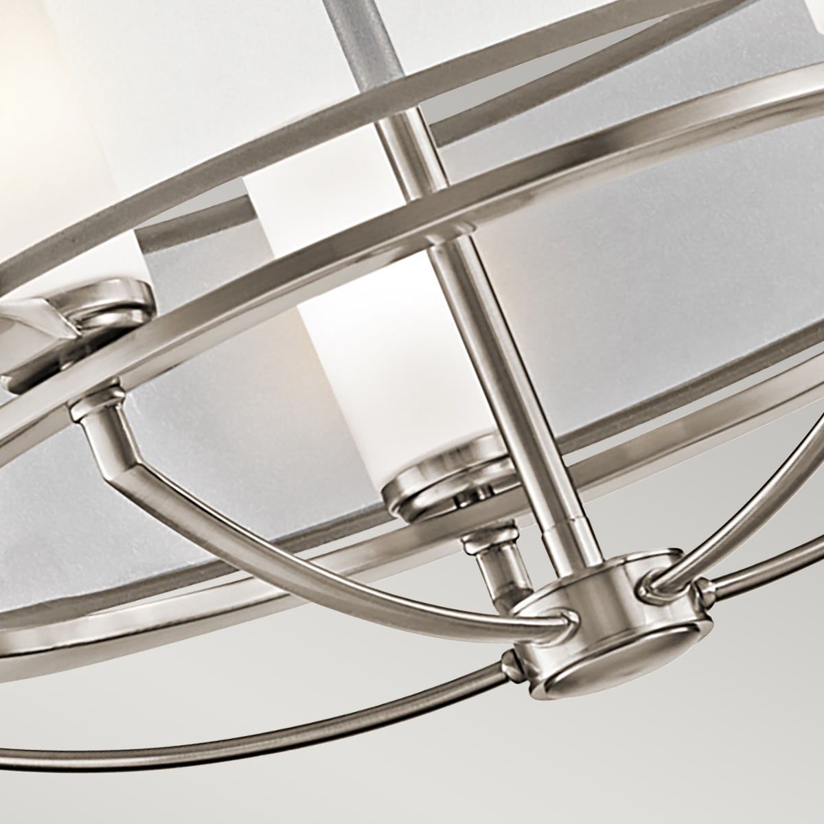 Saldana Kronleuchter mit 5 Lichtern, klassisches Zinn - Elsteadlighting - KL - SALDANA5
