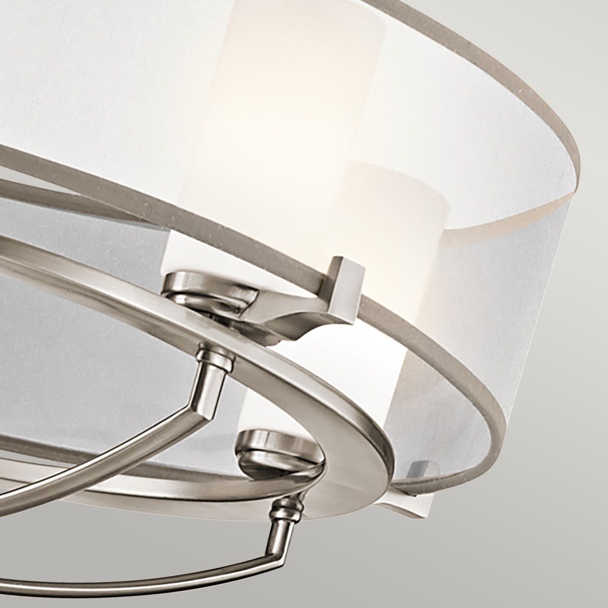 Saldana Kronleuchter mit 5 Lichtern, klassisches Zinn - Elsteadlighting - KL - SALDANA5