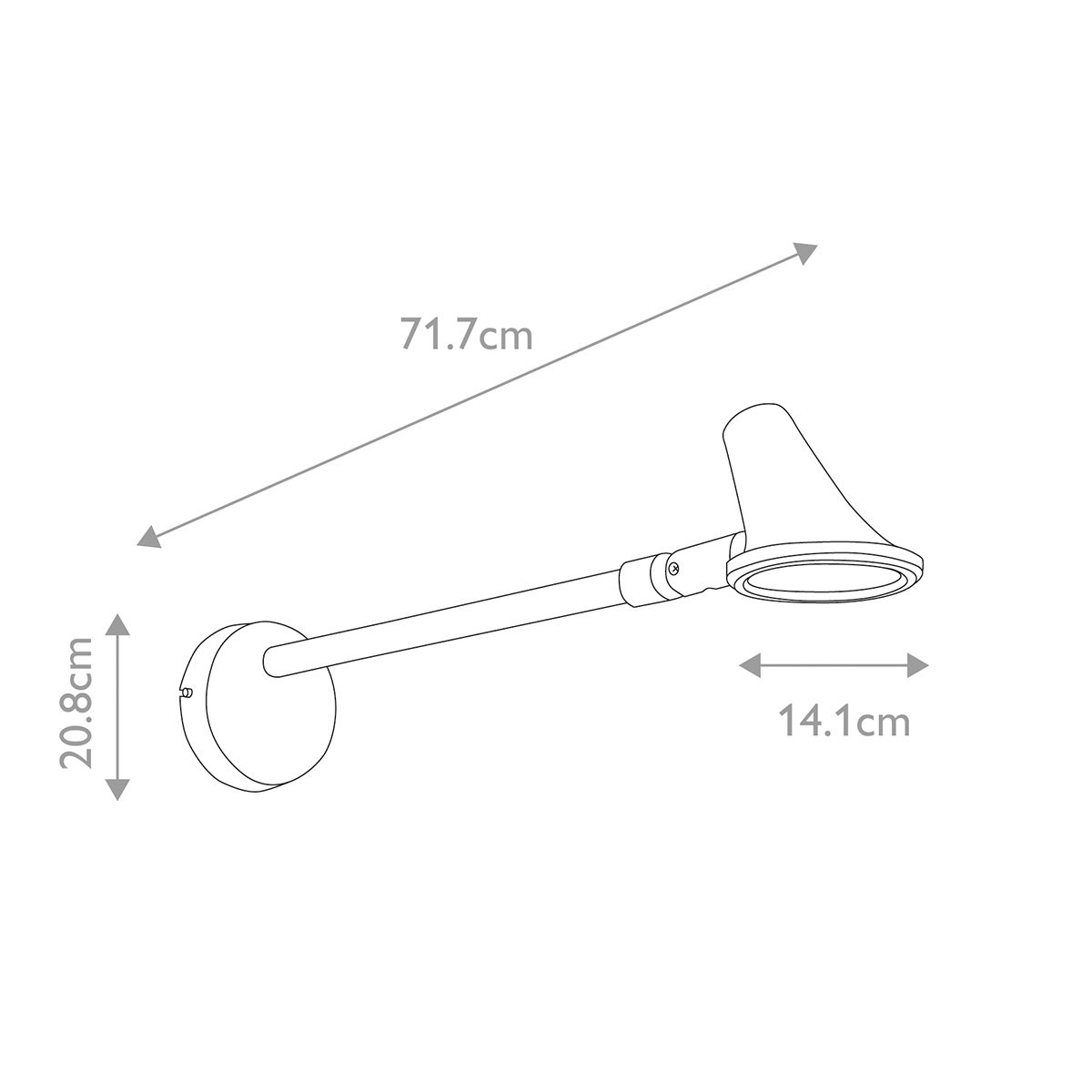 Selma LED - Schilderleuchte - Schwarz - Elsteadlighting - SELMA