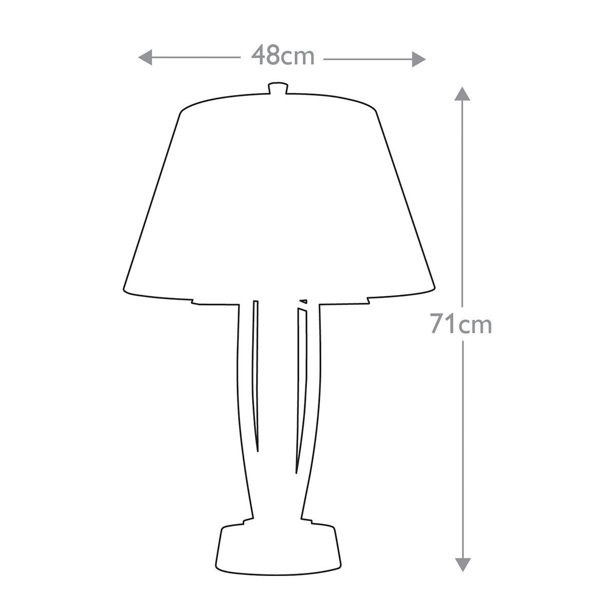 Silvershore 1 - flammige Tischlampe, poliertes Nickel - Elsteadlighting - FE - SILVERSHORETL