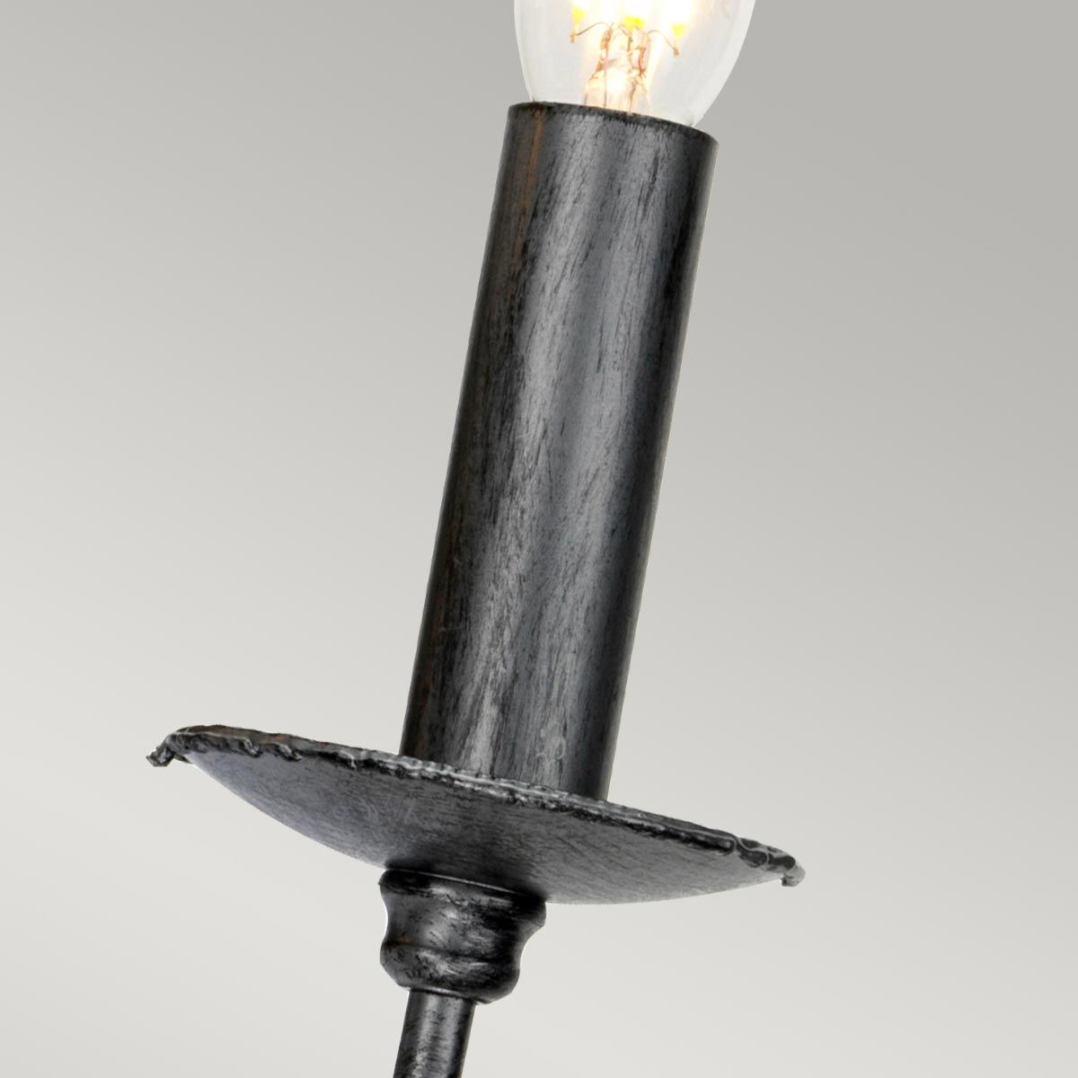 Simone 2 - flammige Wandleuchte - Rotguss und Gold - Elsteadlighting - FB - SIMONE2