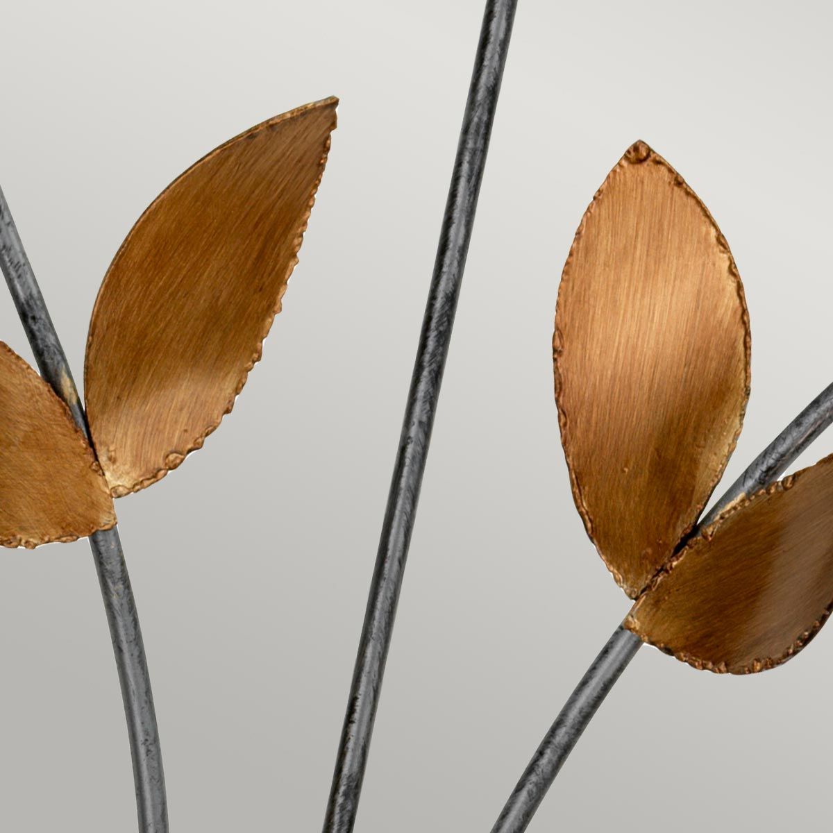 Simone 2 - flammige Wandleuchte - Rotguss und Gold - Elsteadlighting - FB - SIMONE2