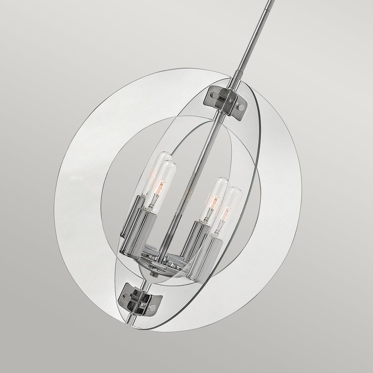 Solstice Kronleuchter mit 4 Lichtern, poliertes Chrom - Elsteadlighting - HK - SOLSTICE4