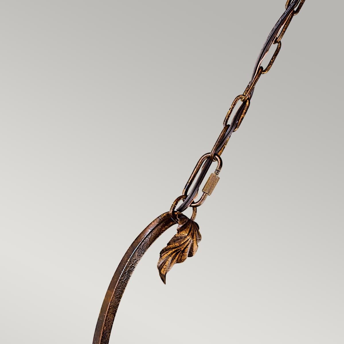 Sonoma Valley 1 - flammige Mini - Pendelleuchte – gealtertes Schildpatt - Elsteadlighting - FE - SONOMAVALLEY - P