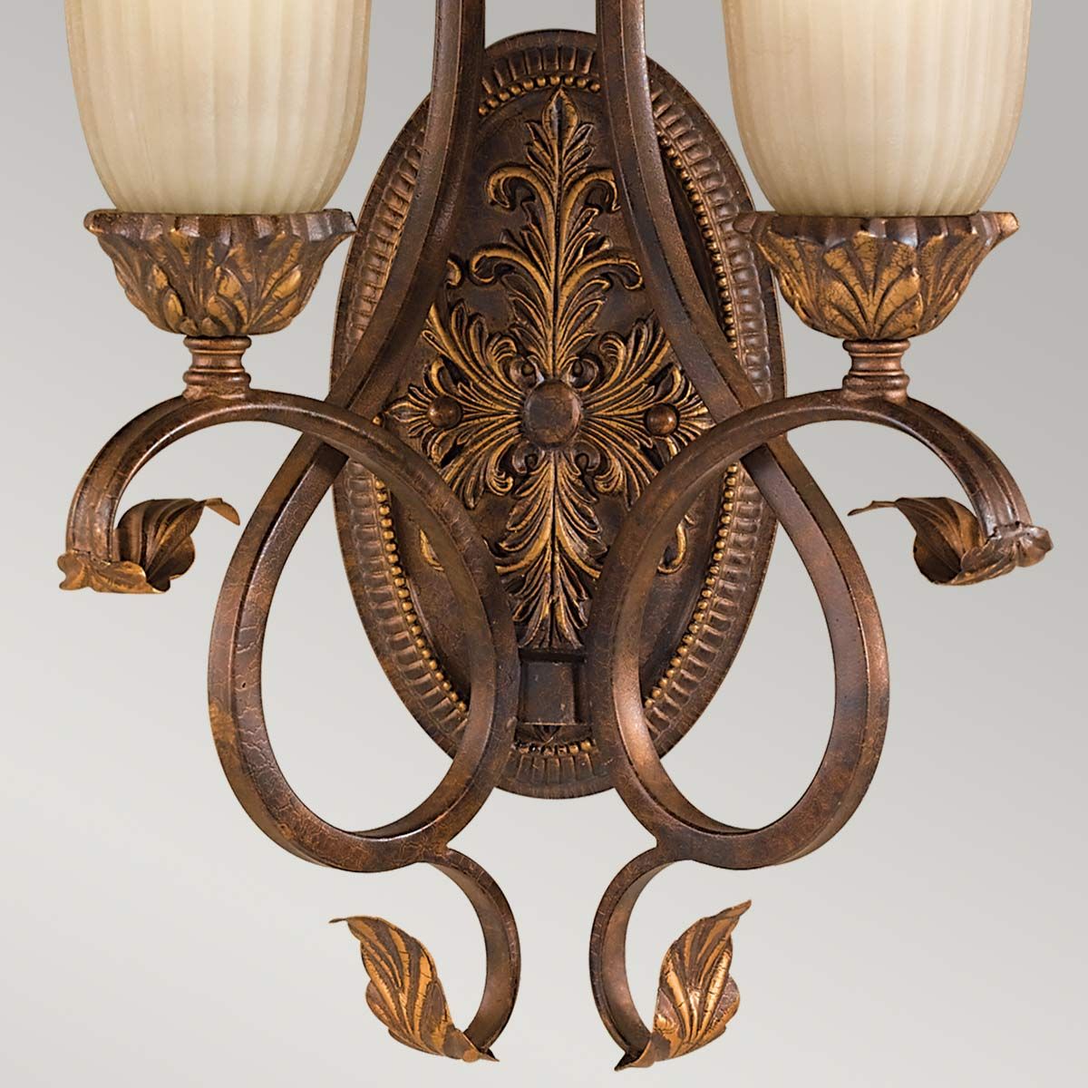 Sonoma Valley 2 - flammige Wandleuchte - Gealtertes Schildpatt - Elsteadlighting - FE - SONOMAVALLEY2