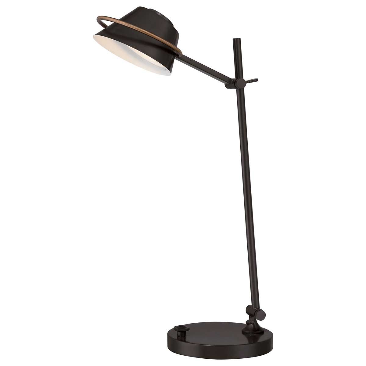 Spencer LED - Tischlampe in Western Bronze - Western Bronze - Elsteadlighting - QZ - SPENCER - TL - WT