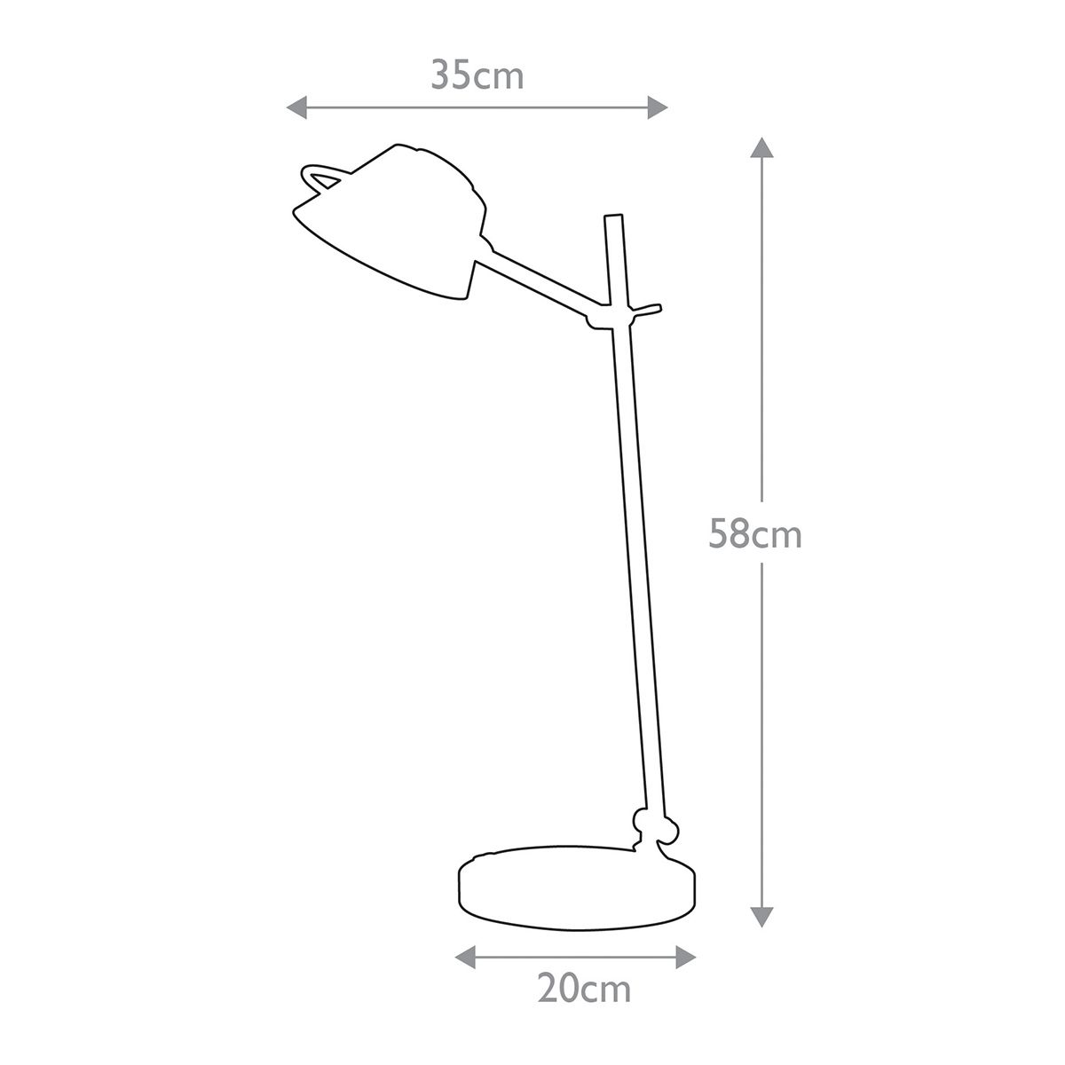 Spencer LED - Tischlampe in Western Bronze - Western Bronze - Elsteadlighting - QZ - SPENCER - TL - WT