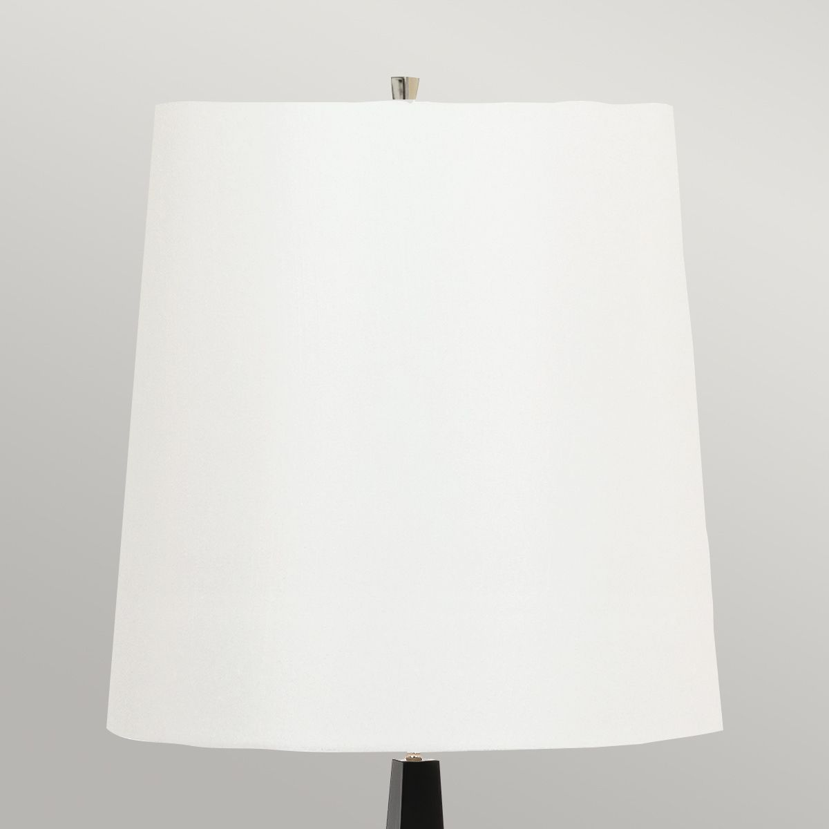 Stehlampe Ascent 1-flammig mit weißem Schirm - Schwarz - Schwarz - Elsteadlighting - leuchtengrosshandel24