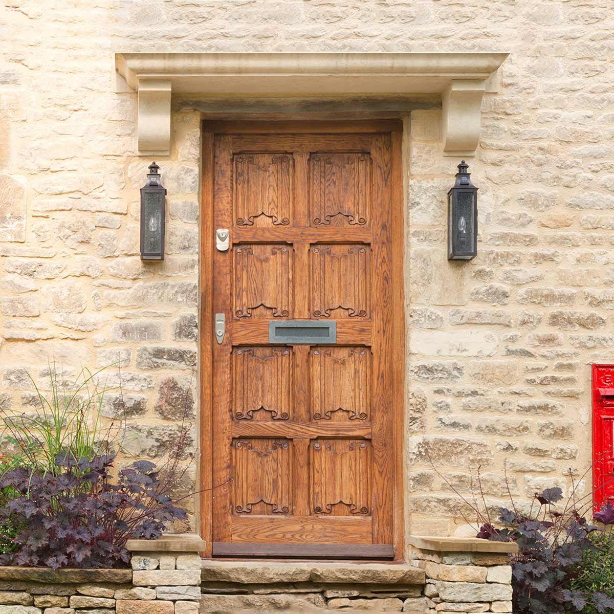 Stow 1 - flammige Wandlaterne - Altbronze - Elsteadlighting - STOW