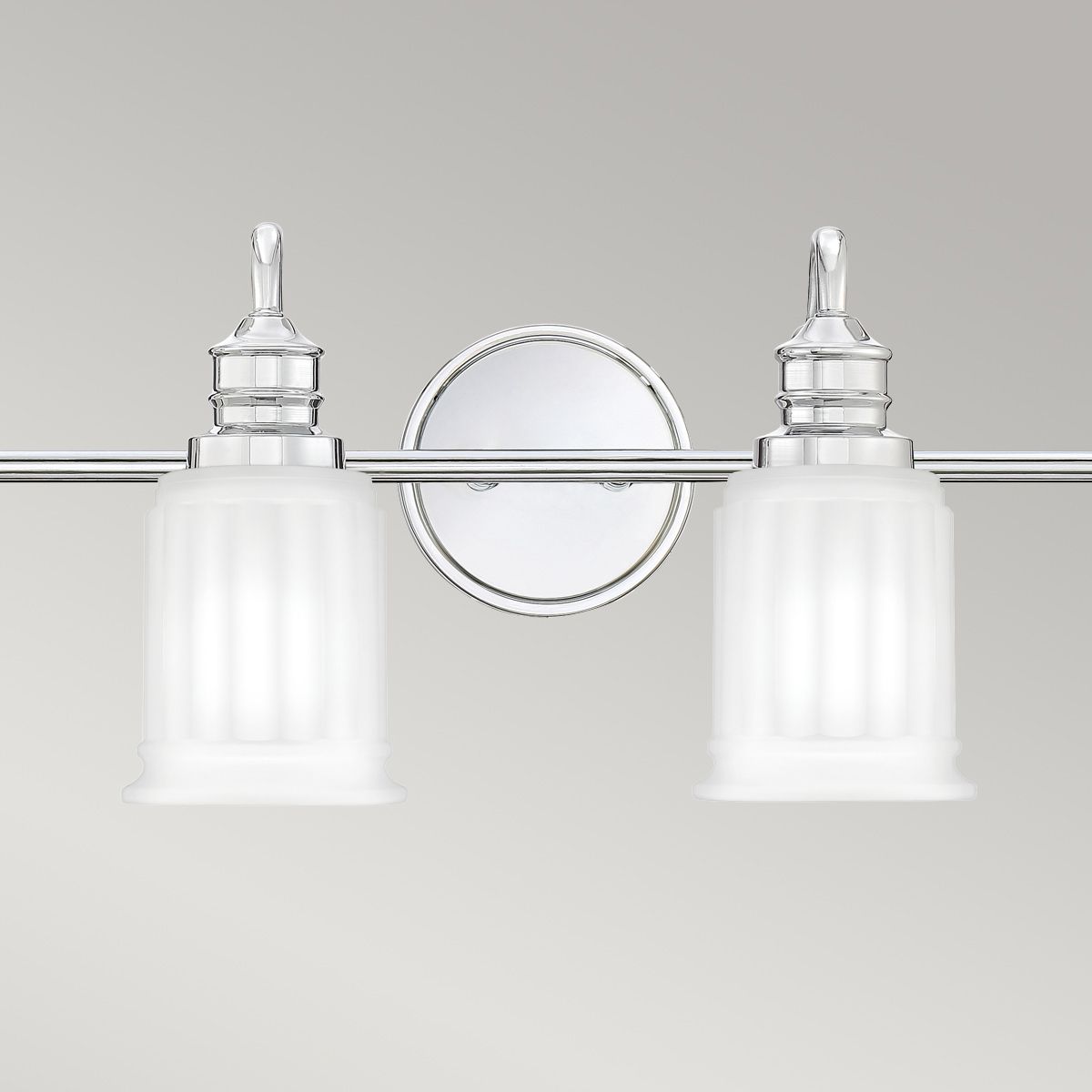 Swell 4-flammige Wandleuchte, poliertes Chrom - Elsteadlighting - leuchtengrosshandel24