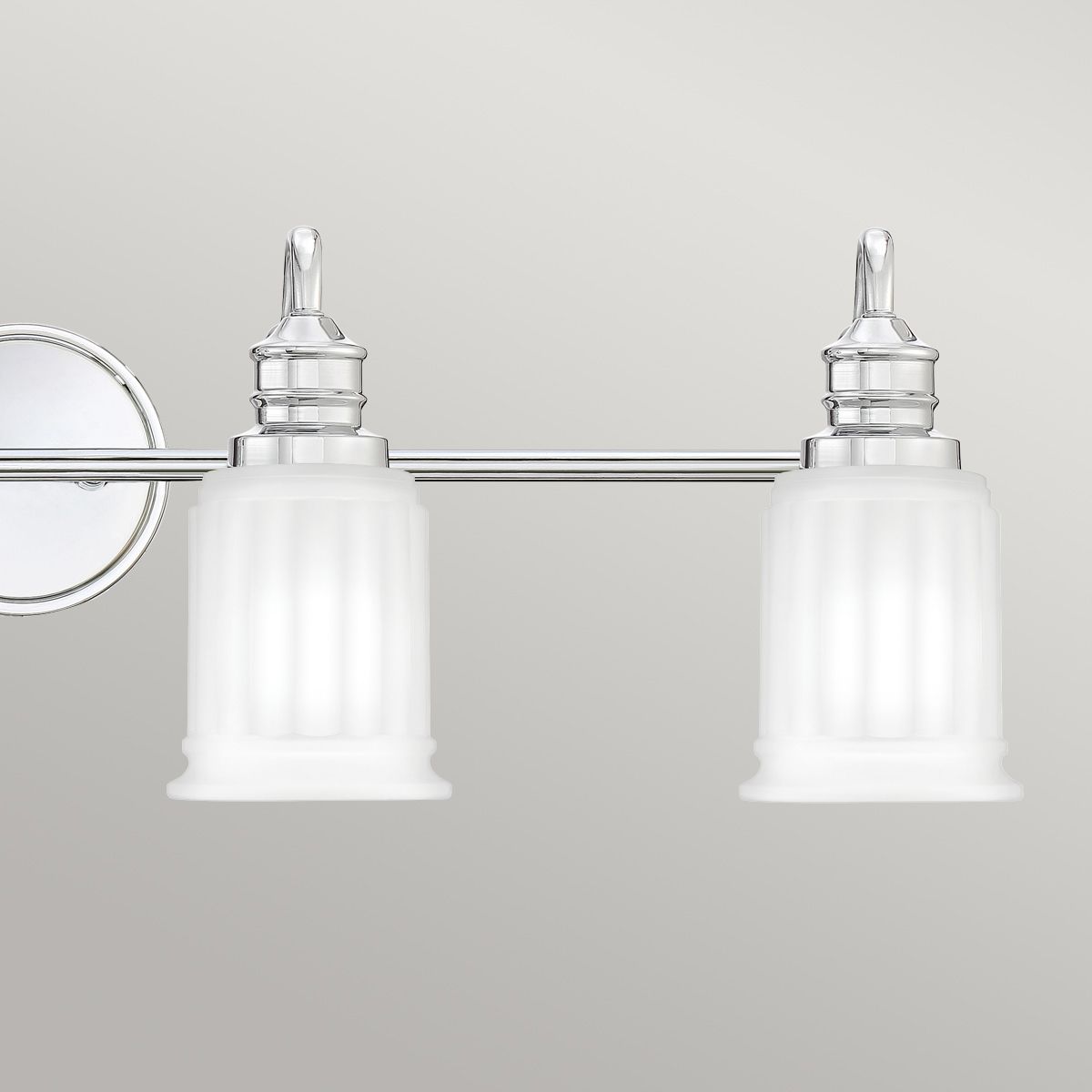 Swell 4-flammige Wandleuchte, poliertes Chrom - Elsteadlighting - leuchtengrosshandel24