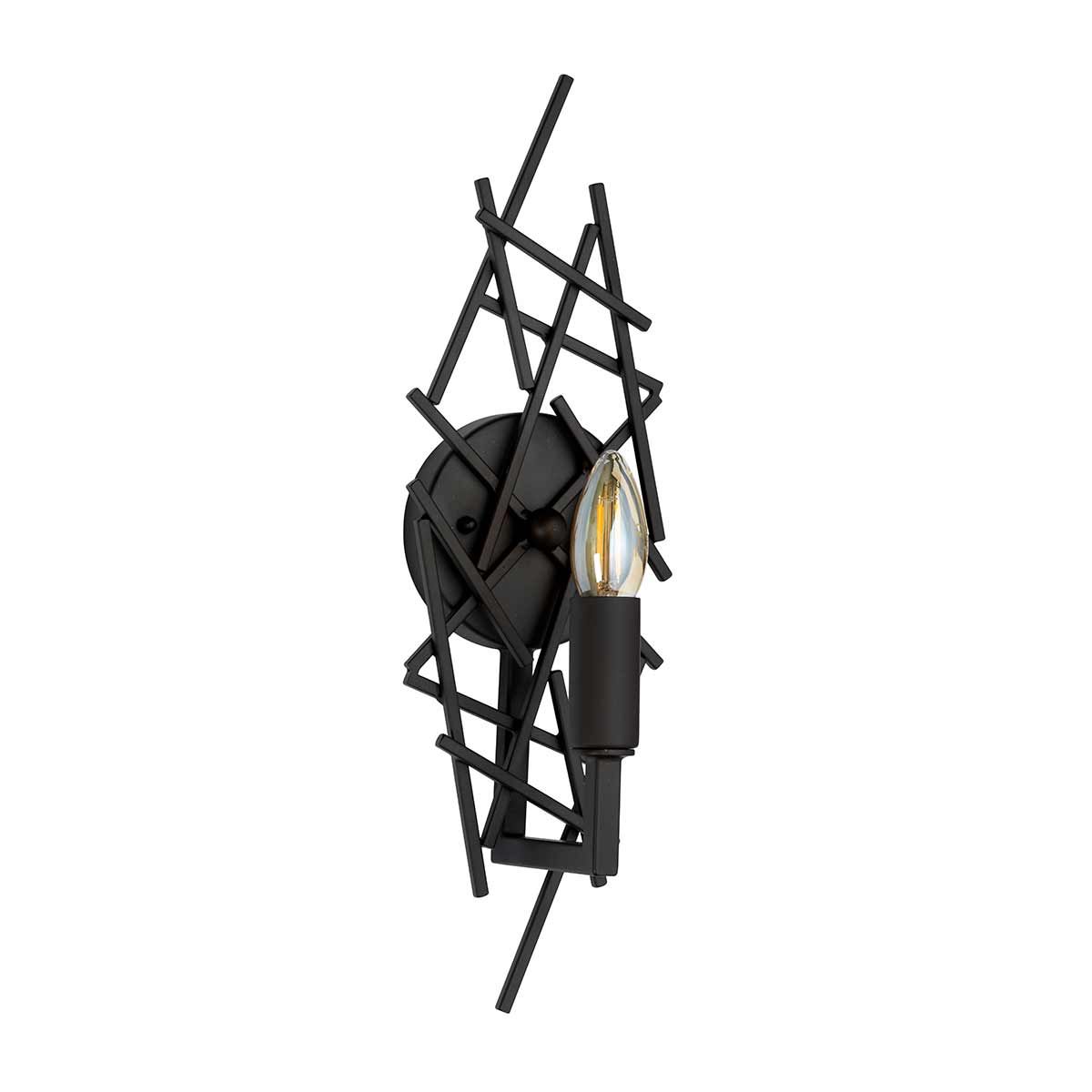 Taiko 1-flammige Wandleuchte - Alte Bronze - Elsteadlighting - leuchtengrosshandel24