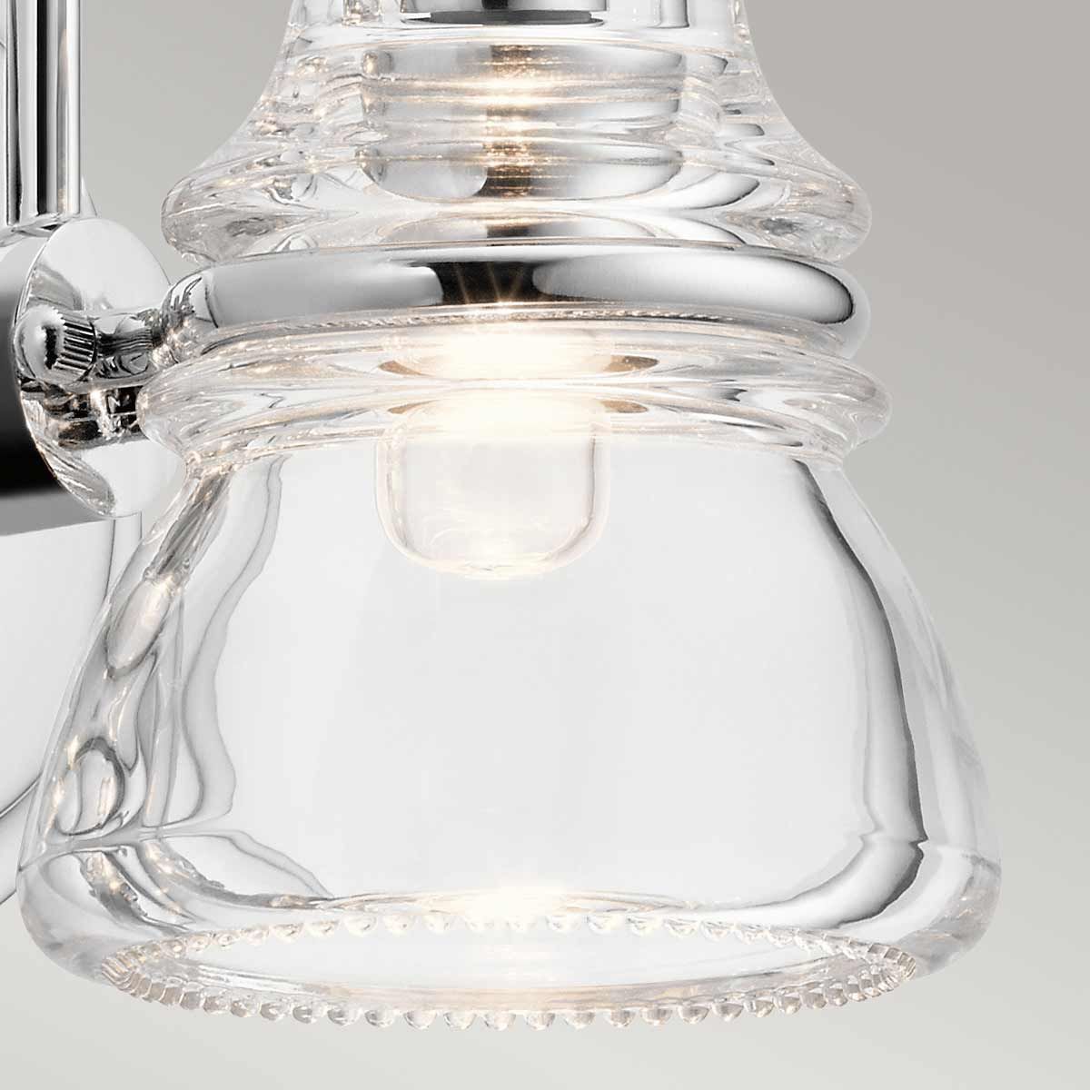 Talland 1-flammige Wandleuchte - Poliertes Chrom - Elsteadlighting - leuchtengrosshandel24