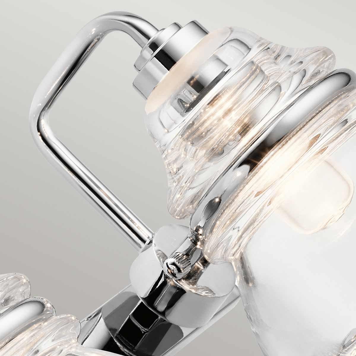 Talland 2-flammige Wandleuchte - Chrom poliert - Elsteadlighting - leuchtengrosshandel24