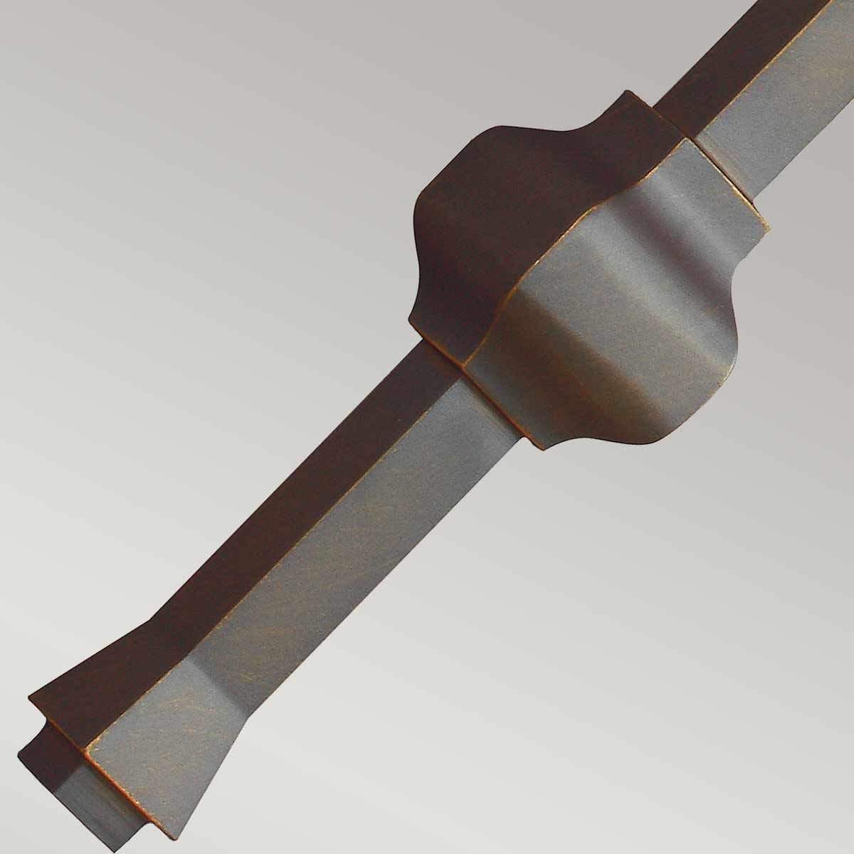 Teva 1-flammige Wandleuchte - Antikbronze - Elsteadlighting - leuchtengrosshandel24