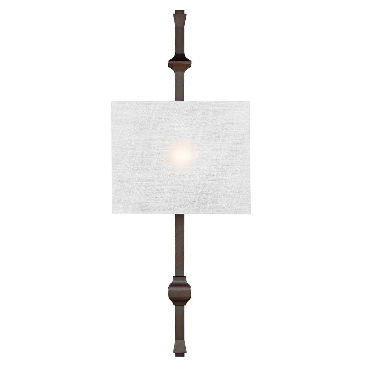 Teva 1-flammige Wandleuchte - Antikbronze - Elsteadlighting - leuchtengrosshandel24