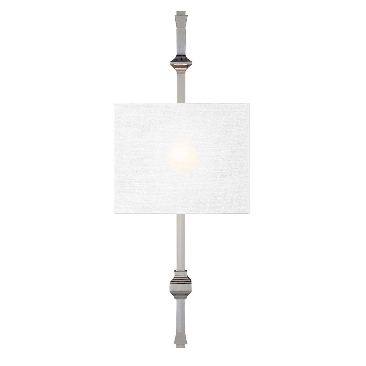 Teva 1-flammige Wandleuchte, poliertes Nickel - Elsteadlighting - leuchtengrosshandel24