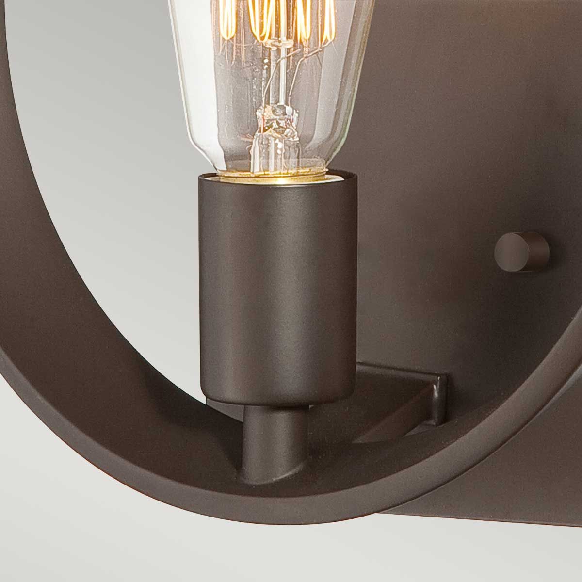 Theater Row 1-flammige Wandleuchte - Western Bronze - Elsteadlighting - leuchtengrosshandel24