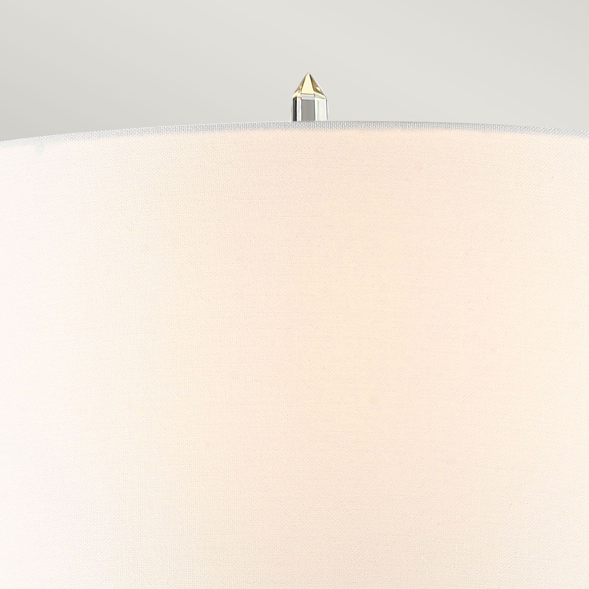 Tischlampe Sun King, 1-flammig, Antik-Gold, cremefarbener Schirm - Elsteadlighting - leuchtengrosshandel24