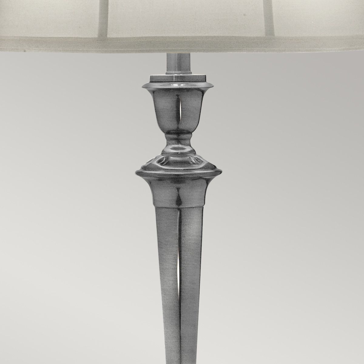 Tischlampe Syracuse 1-flammig - Antik-Nickel - Elsteadlighting - leuchtengrosshandel24