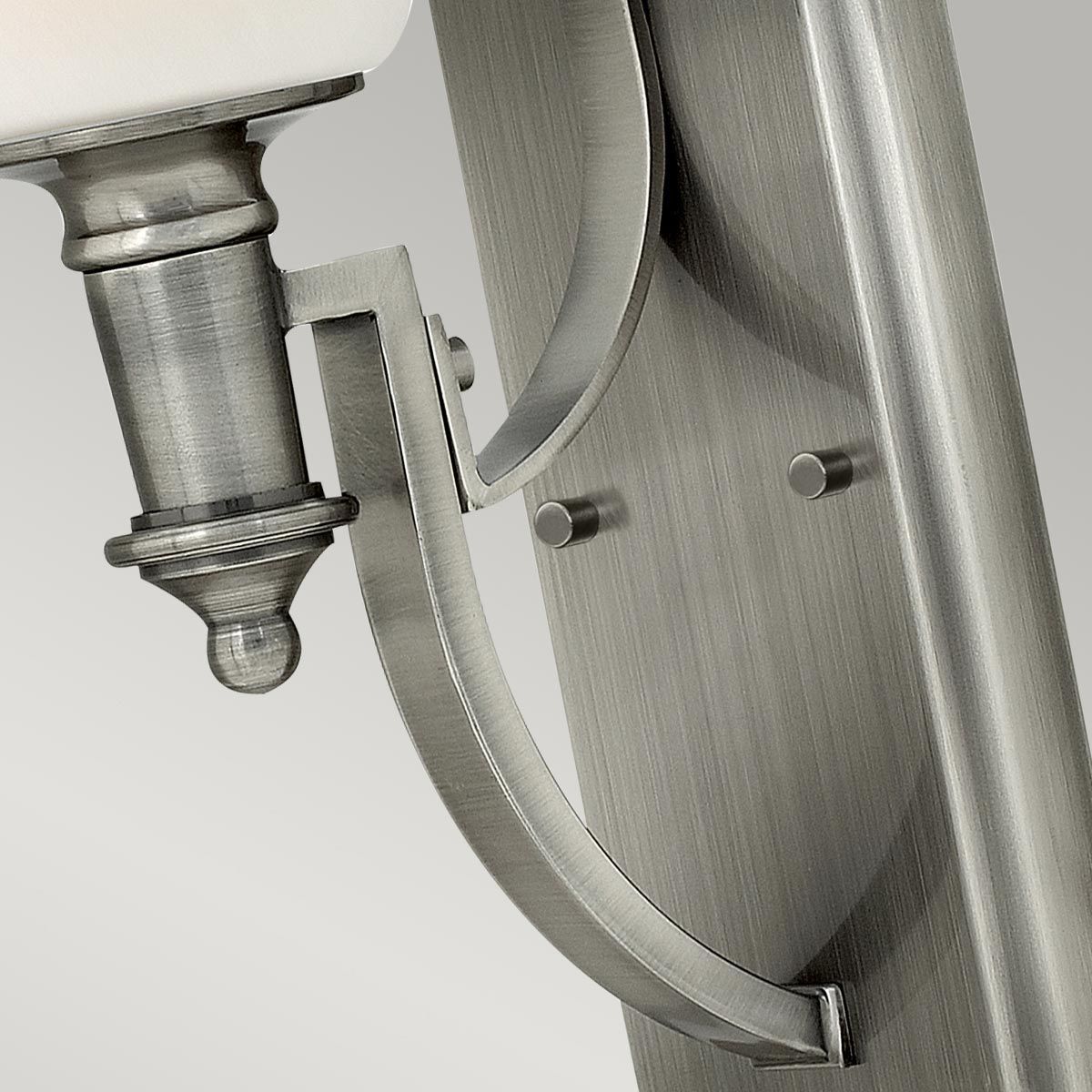 Truman 1-flammige Wandleuchte - Antik-Nickel - Elsteadlighting - leuchtengrosshandel24