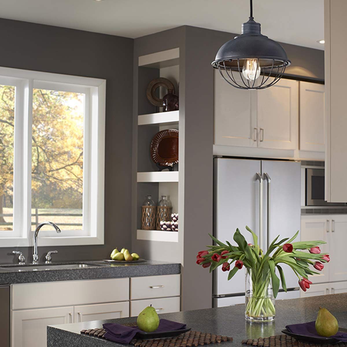 Urban Renewal 1-flammige Pendelleuchte - Antikes Schmiedeeisen - Elsteadlighting - leuchtengrosshandel24