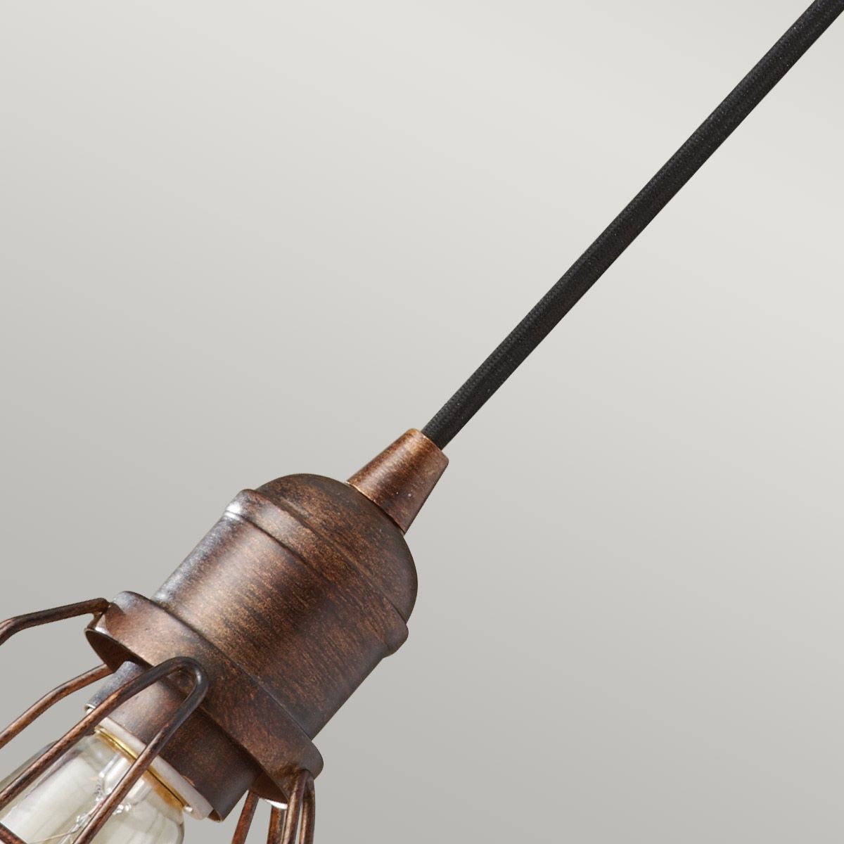 Urban Renewal 1 - flammige Pendelleuchte - Pariser Bronze - Elsteadlighting - FE - URBANRWL - P - D