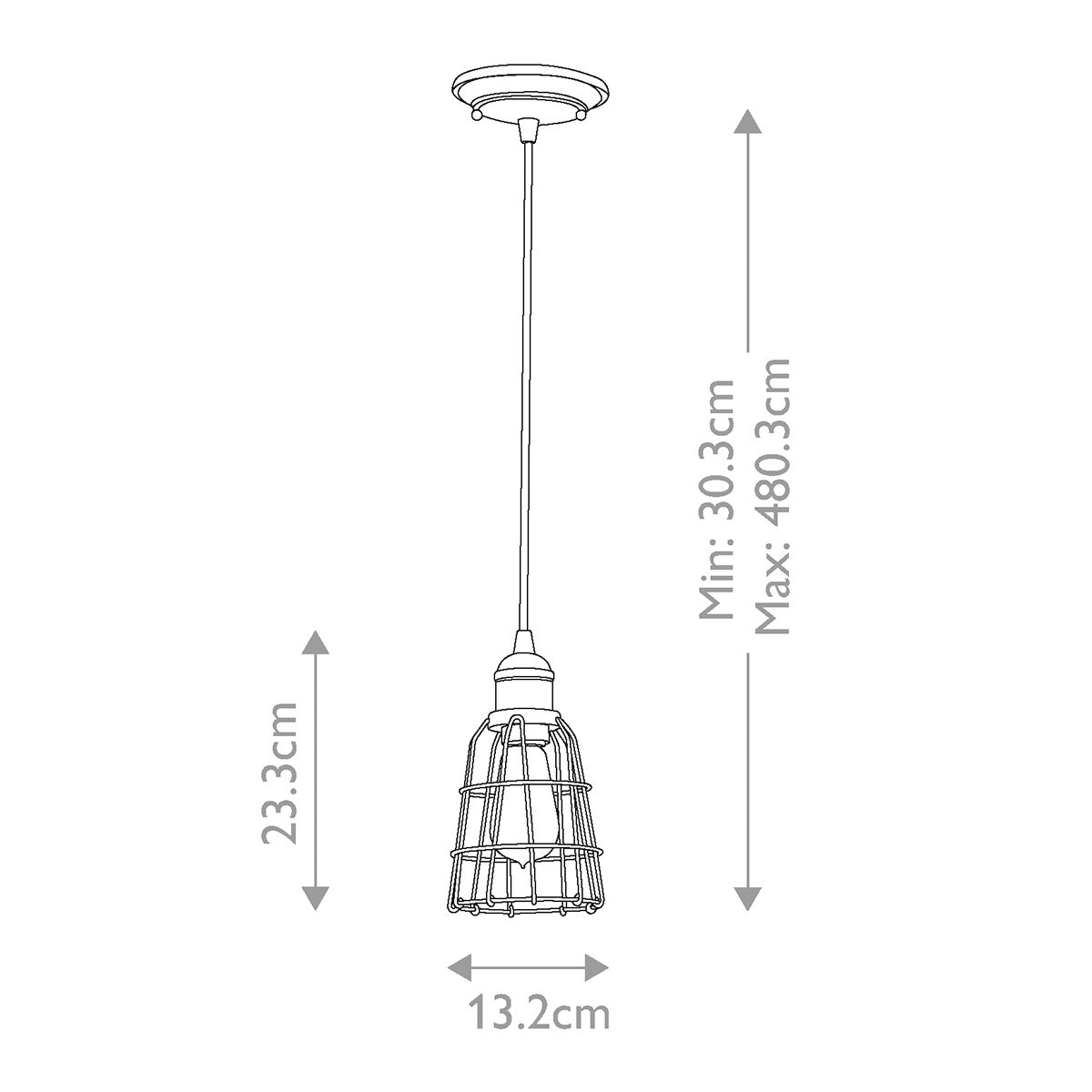 Urban Renewal 1 - flammige Pendelleuchte - Pariser Bronze - Elsteadlighting - FE - URBANRWL - P - D