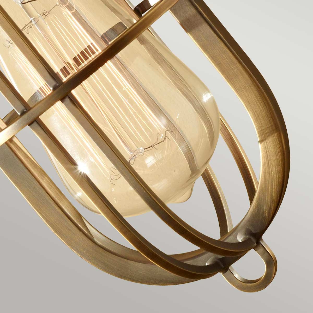 Urban Renewal 1 - flammige Tischlampe, dunkles Antikmessing - Elsteadlighting - FE - URBANRWL - TL1