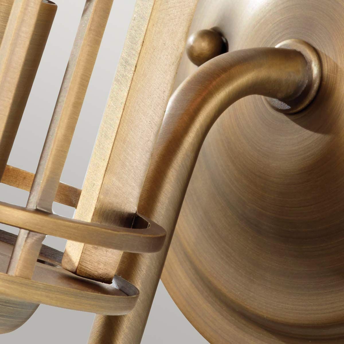 Urban Renewal 1 - flammige Wandleuchte, dunkles Antikmessing - Elsteadlighting - FE - URBANRWL - WB1