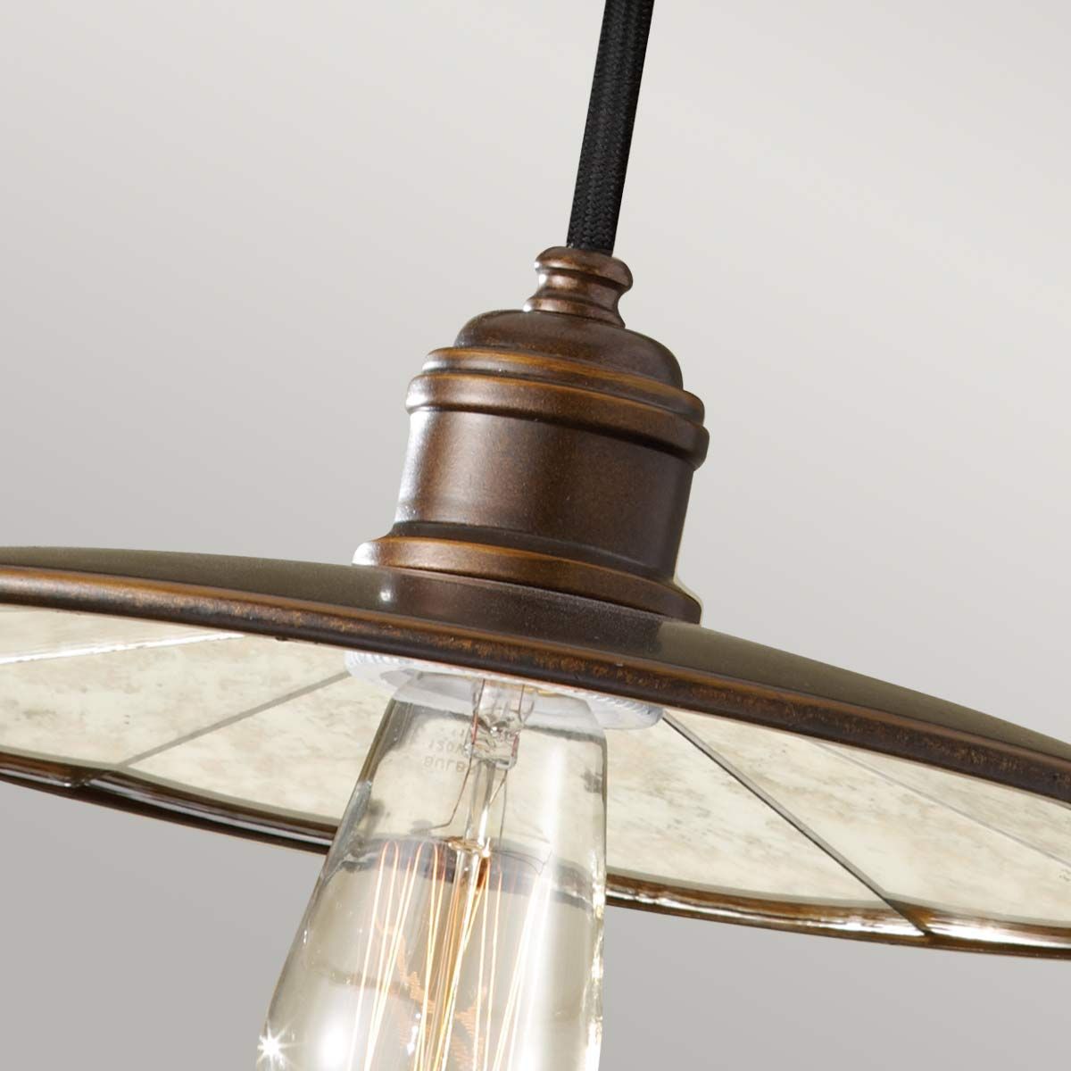 Urban Renewal Pendelleuchte mit 1 Licht, Astral Bronze - Elsteadlighting - FE - URBANRWL - P - E