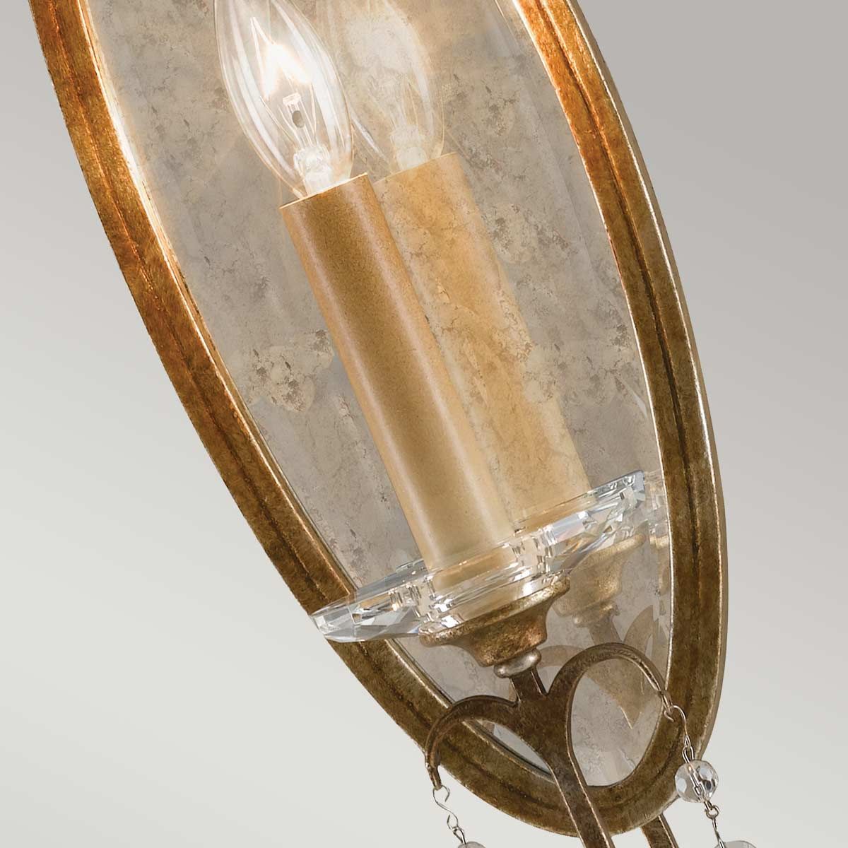 Valentina 1 - flammige Wandleuchte - Oxidierte Bronze - Elsteadlighting - FE - VALENTINA1