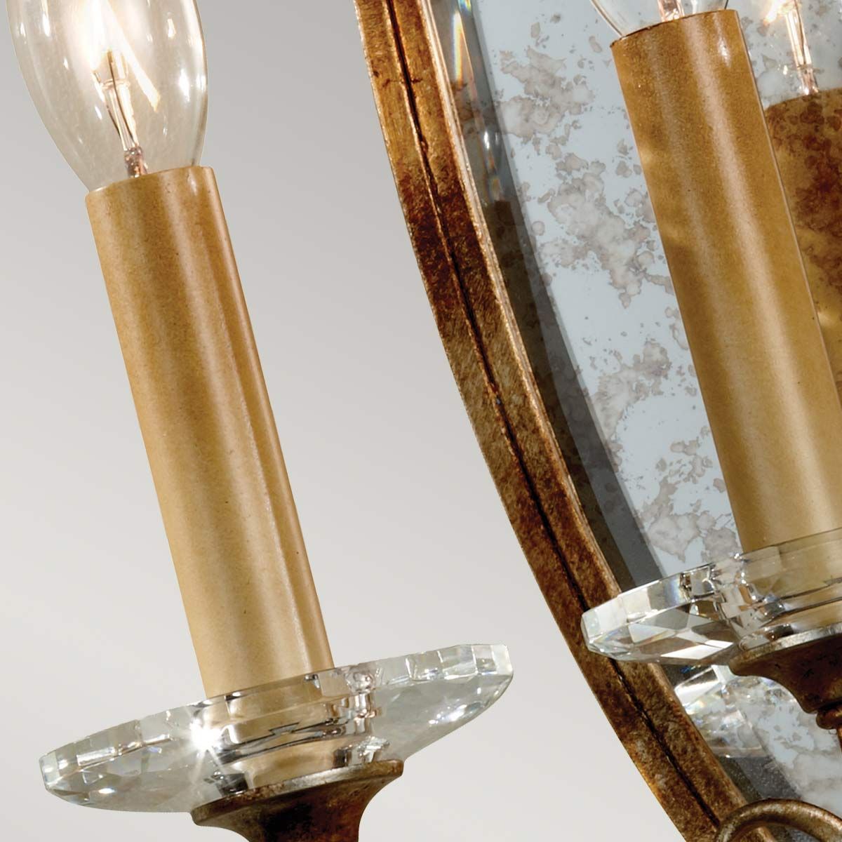 Valentina 3 - flammige Wandleuchte - Oxidierte Bronze - Elsteadlighting - FE - VALENTINA - W3