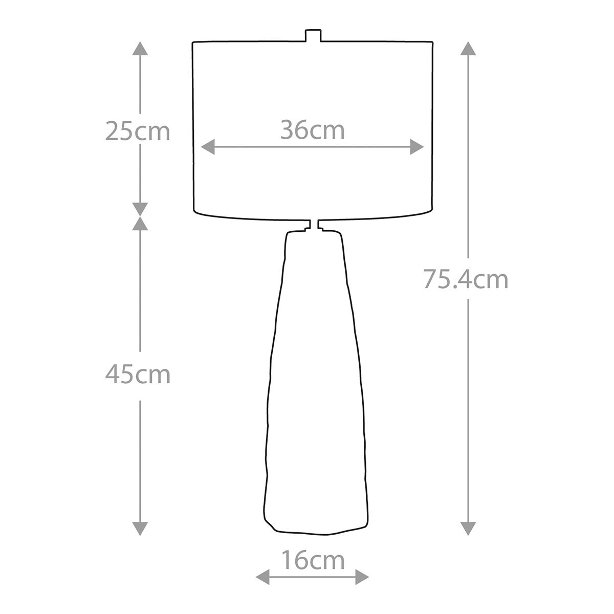 Vauxhall 1 - flammige Tischlampe - Vintage Karamell - Elsteadlighting - VAUXHALL - TL