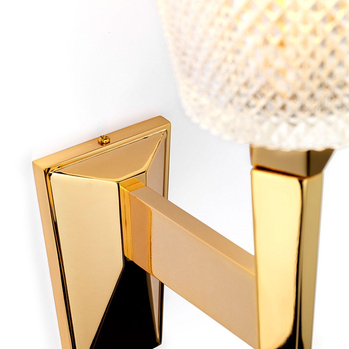 Verity 1 - flammige Wandleuchte - Poliertes Gold - Elsteadlighting - BATH - VERITY - PG