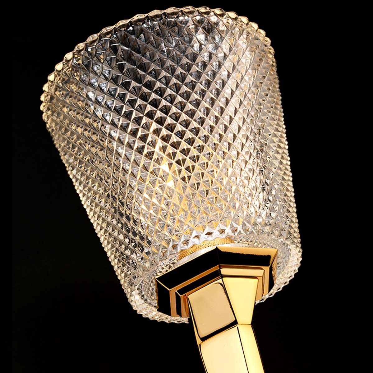 Verity 1 - flammige Wandleuchte - Poliertes Gold - Elsteadlighting - BATH - VERITY - PG