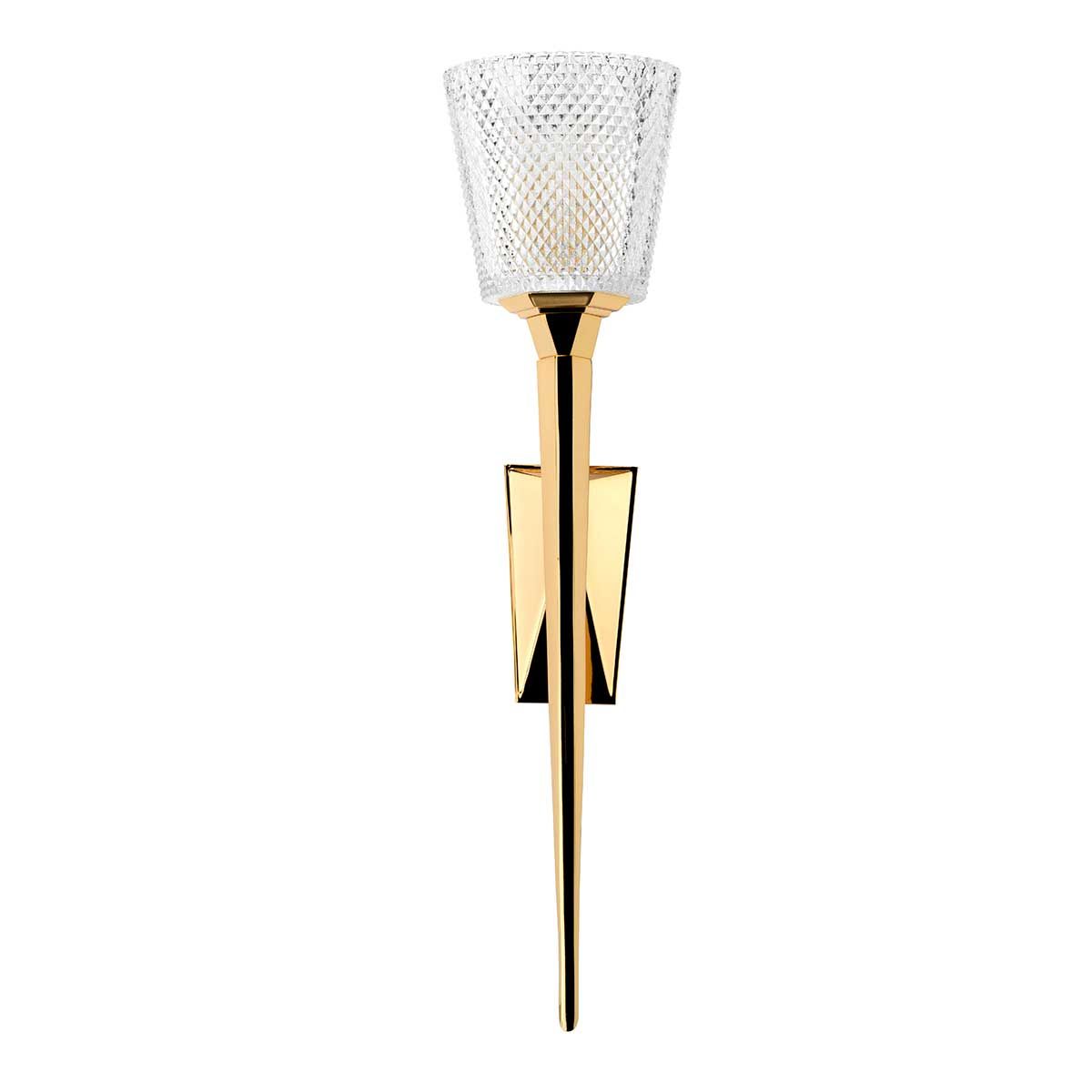 Verity 1 - flammige Wandleuchte - Poliertes Gold - Elsteadlighting - BATH - VERITY - PG